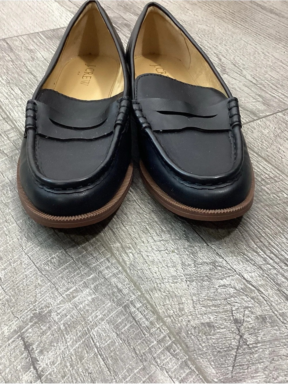 J. Crew Penny Loafers Size 6.5